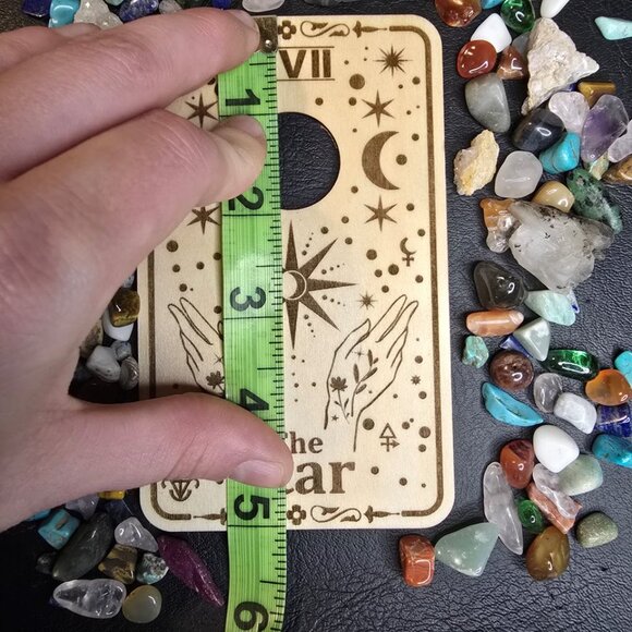 The Star Tarot Card Crystal Sphere Stand - Picture 5 of 6